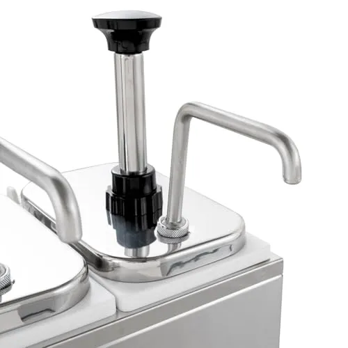 GastroHero SSE3X3SS Saucenspender 3x2 L Dosierpumpe