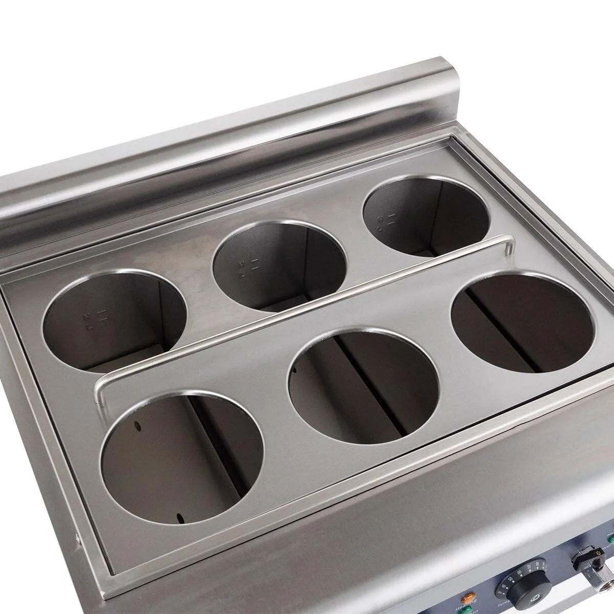 GastroHero ENK6 Nudelkocher 6 Siebe 24,75 L Edelstahl