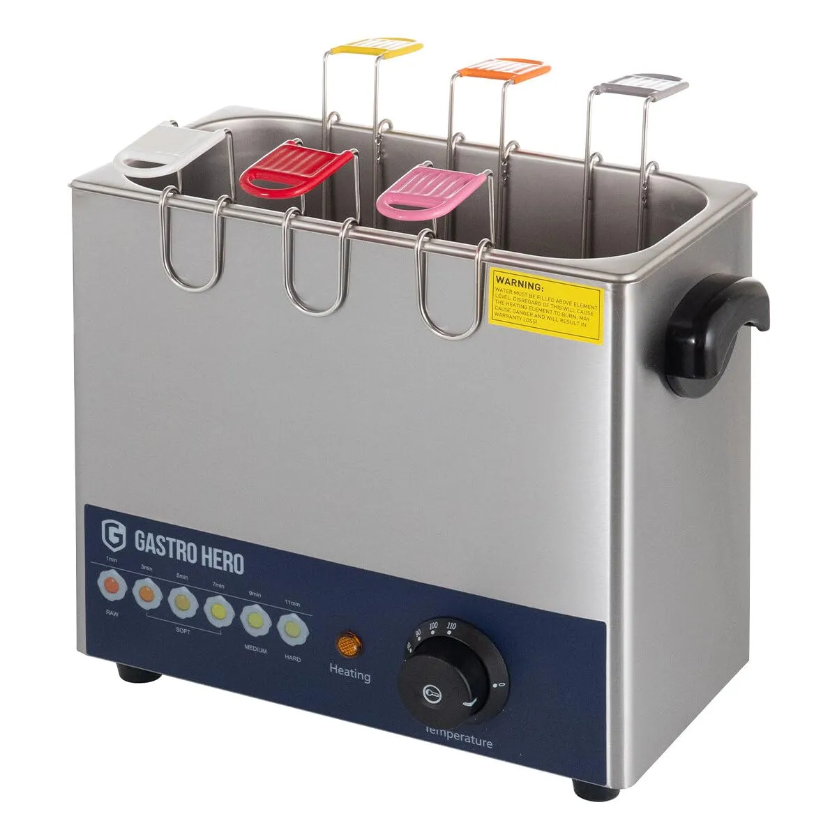 GastroHero ECO Eierkocher 6 Eier 2,2 kW Edelstahl