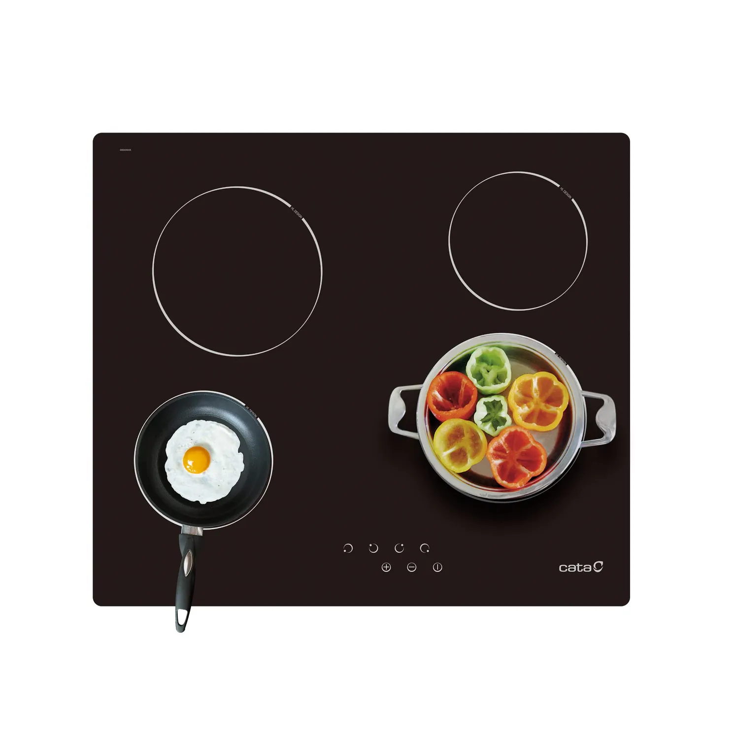 Cata TN 604 Cerankochfeld 60 cm 4 Zonen 6 kW Touch