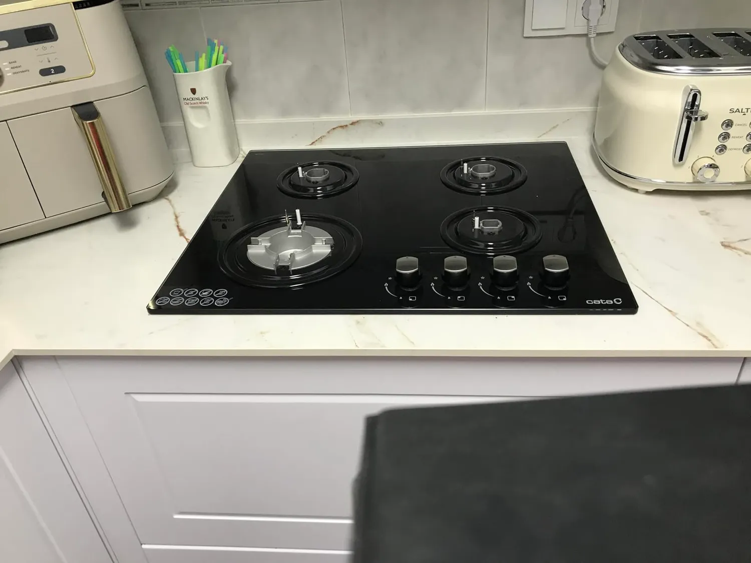 CATA CCI 6031 BK Gaskochfeld 59cm Schwarz 4-flammig