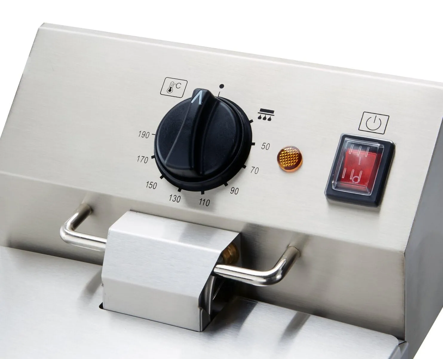 GastroHero EF-ECO10A Elektro-Fritteuse 10L Edelstahl