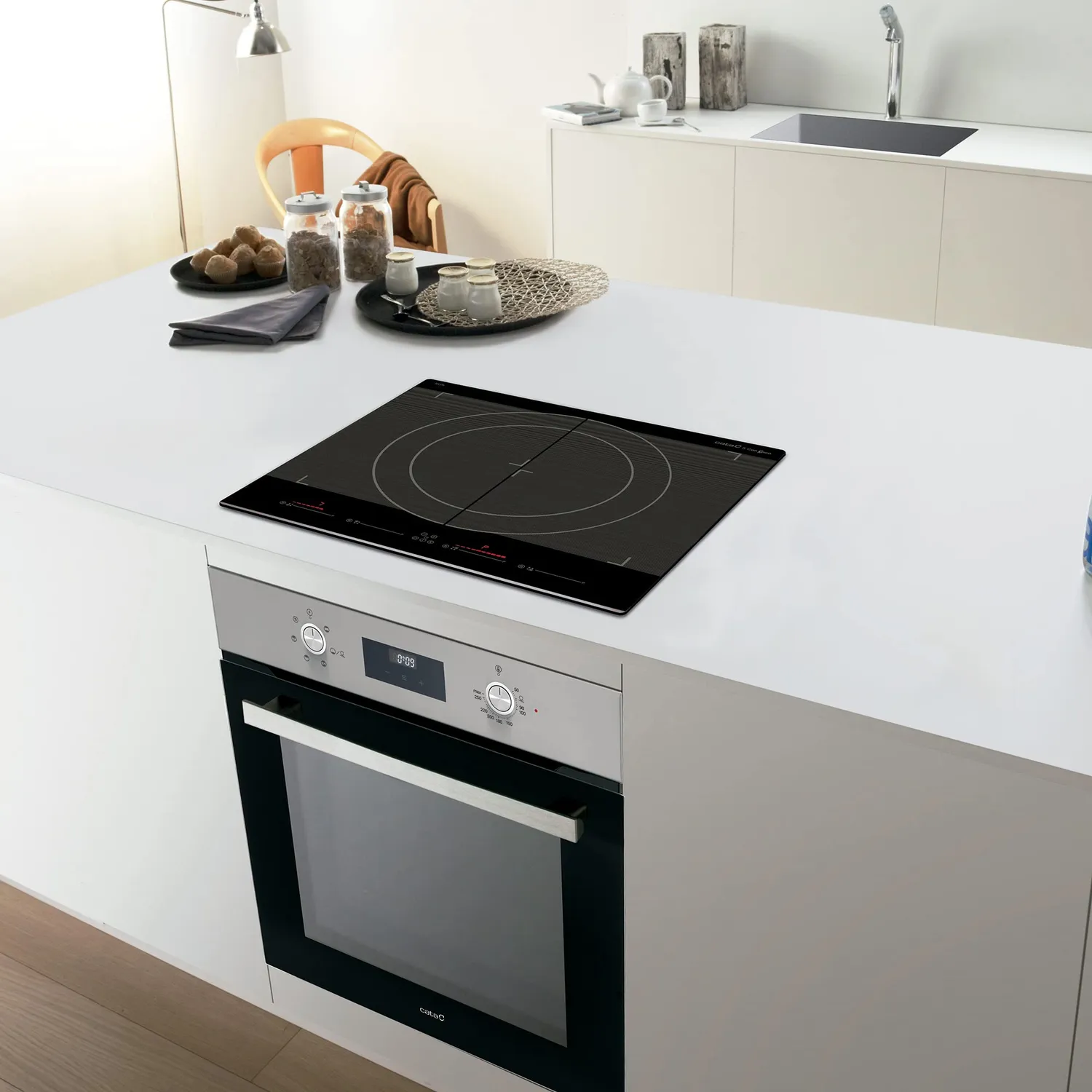 CATA Giga 600 BK Induktionskochfeld 4 Zonen Touch