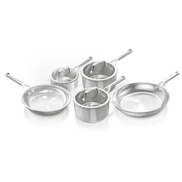 Ninja EverClad Topf- und Pfannen-Set 5-teilig Edelstahl