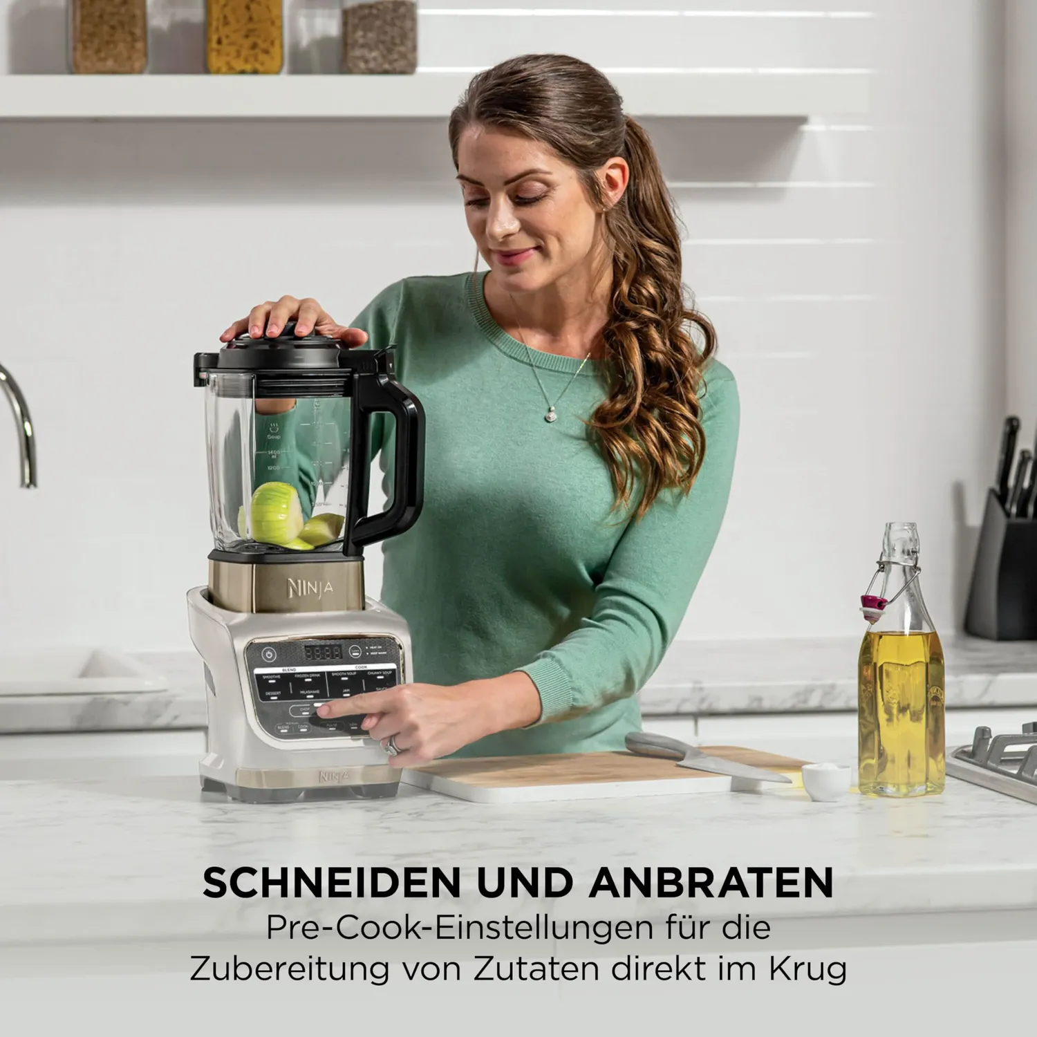 Ninja Foodi HB150EUSTGD Suppenbereiter 1,7L Stone 1000W