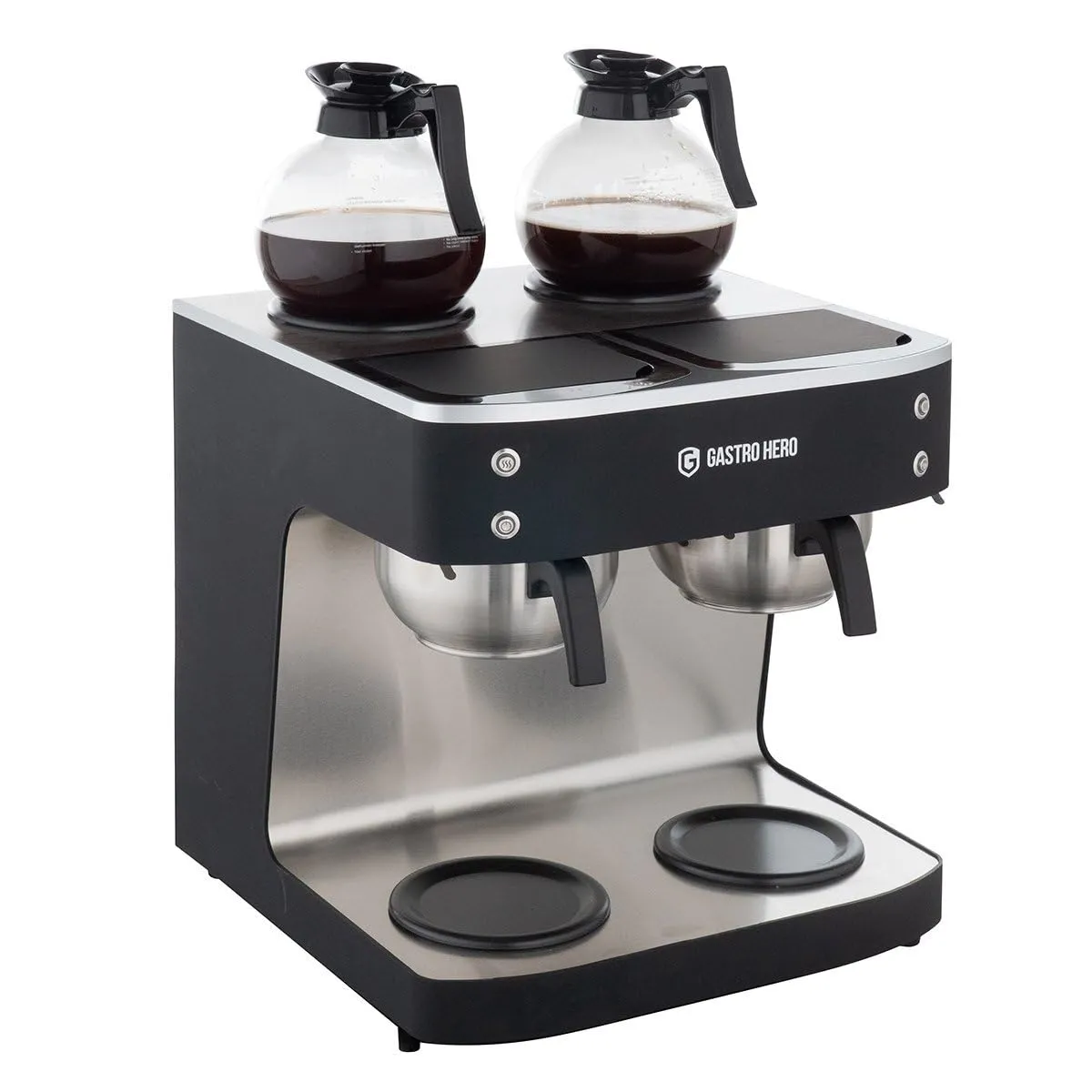 GastroHero FKM-ECO200 Filterkaffeemaschine 2x1,8L 200 Tassen