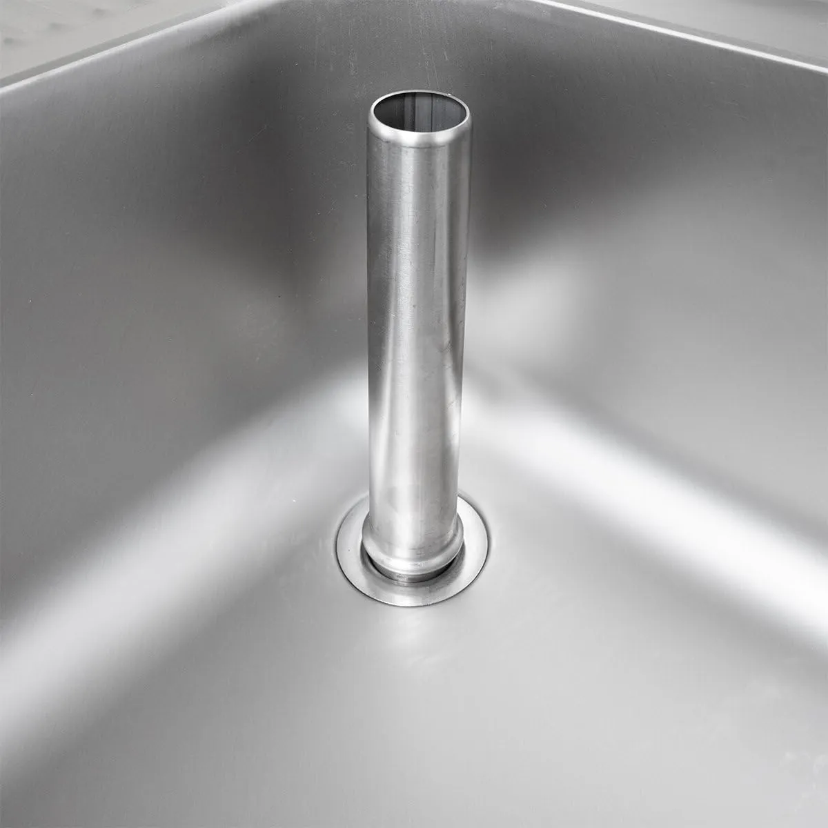 GastroHero Eco 12x6 Spülschrank 1 Becken rechts Edelstahl