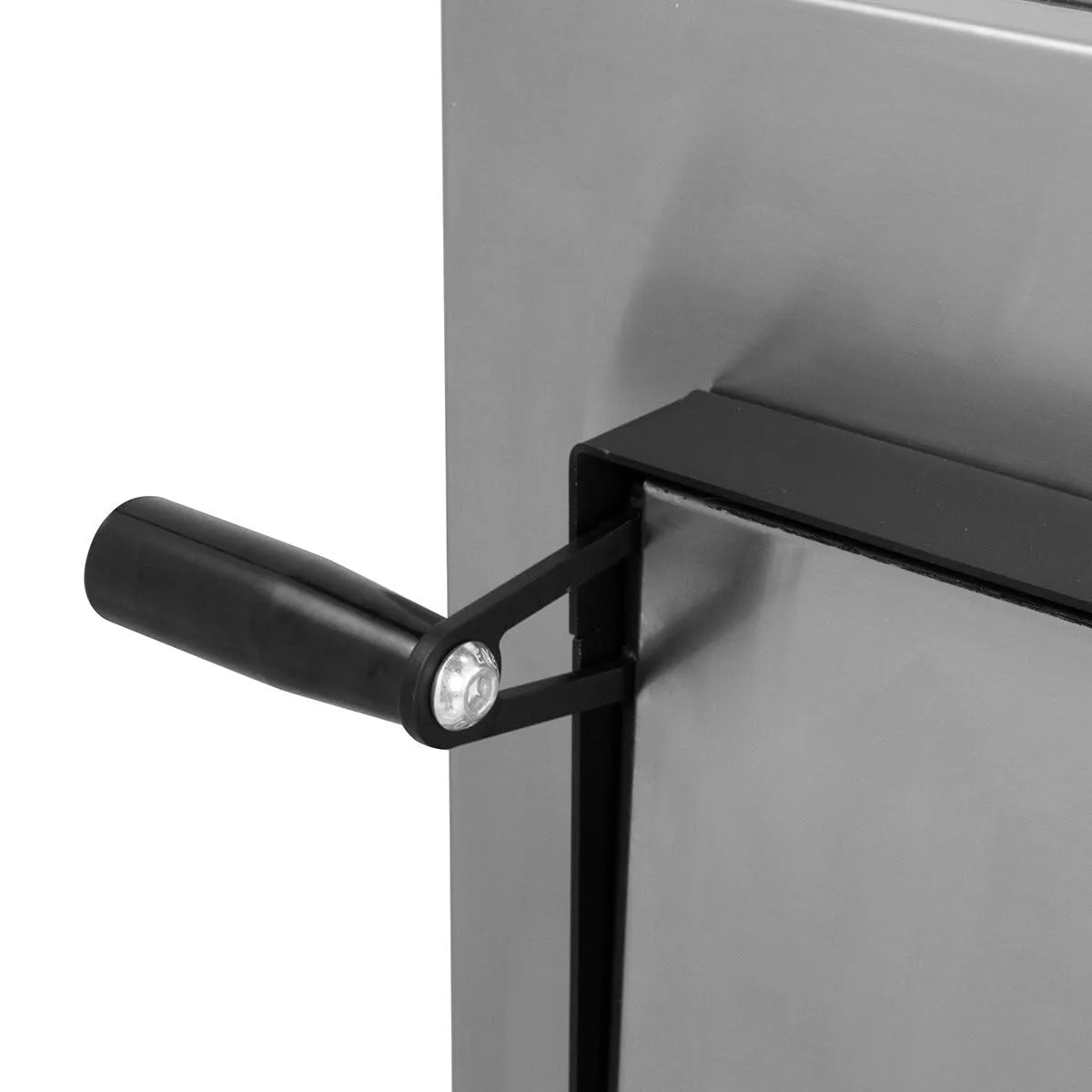 GastroHero PROFI Pizzaofen 4+4x30 cm 2 Kammern 500°C