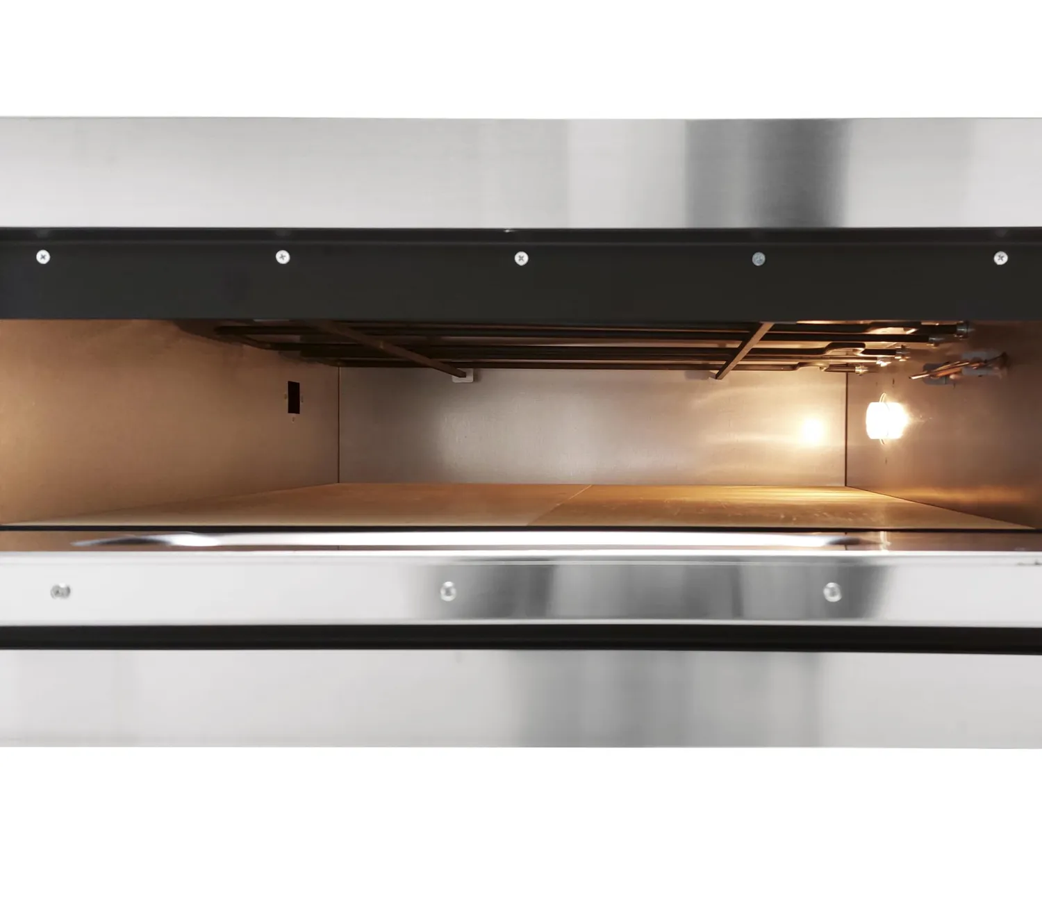 GastroHero PROFI PLUS Pizzaofen 4x36 cm Vollschamott