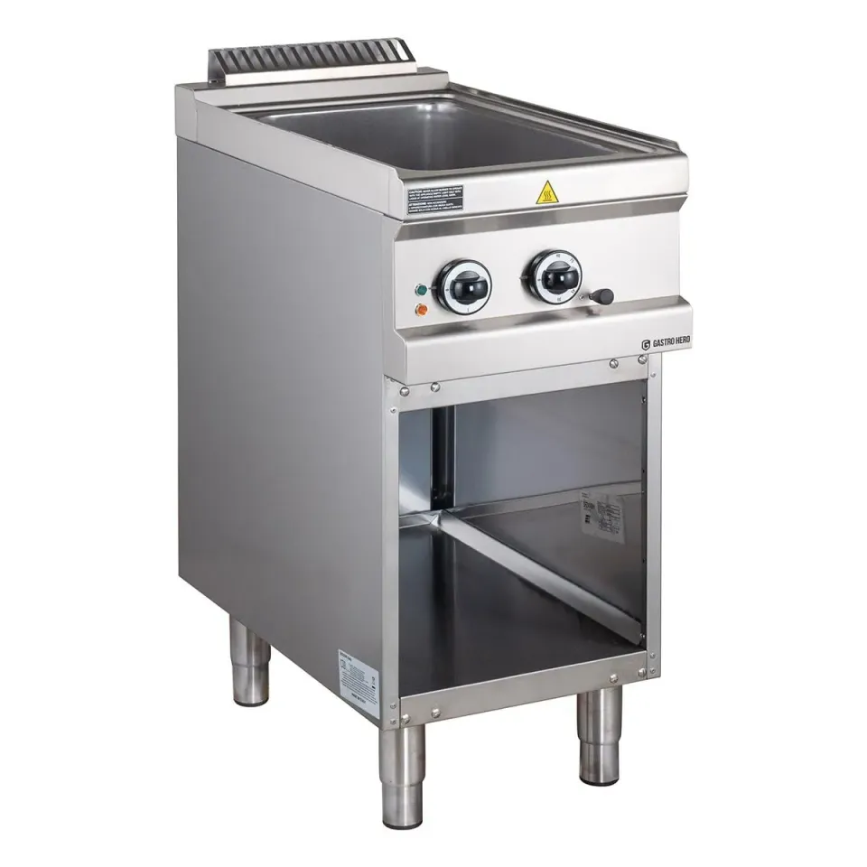 GastroHero Serie 700 D77EBMA4 Bain-Marie GN 1/1 Edelstahl