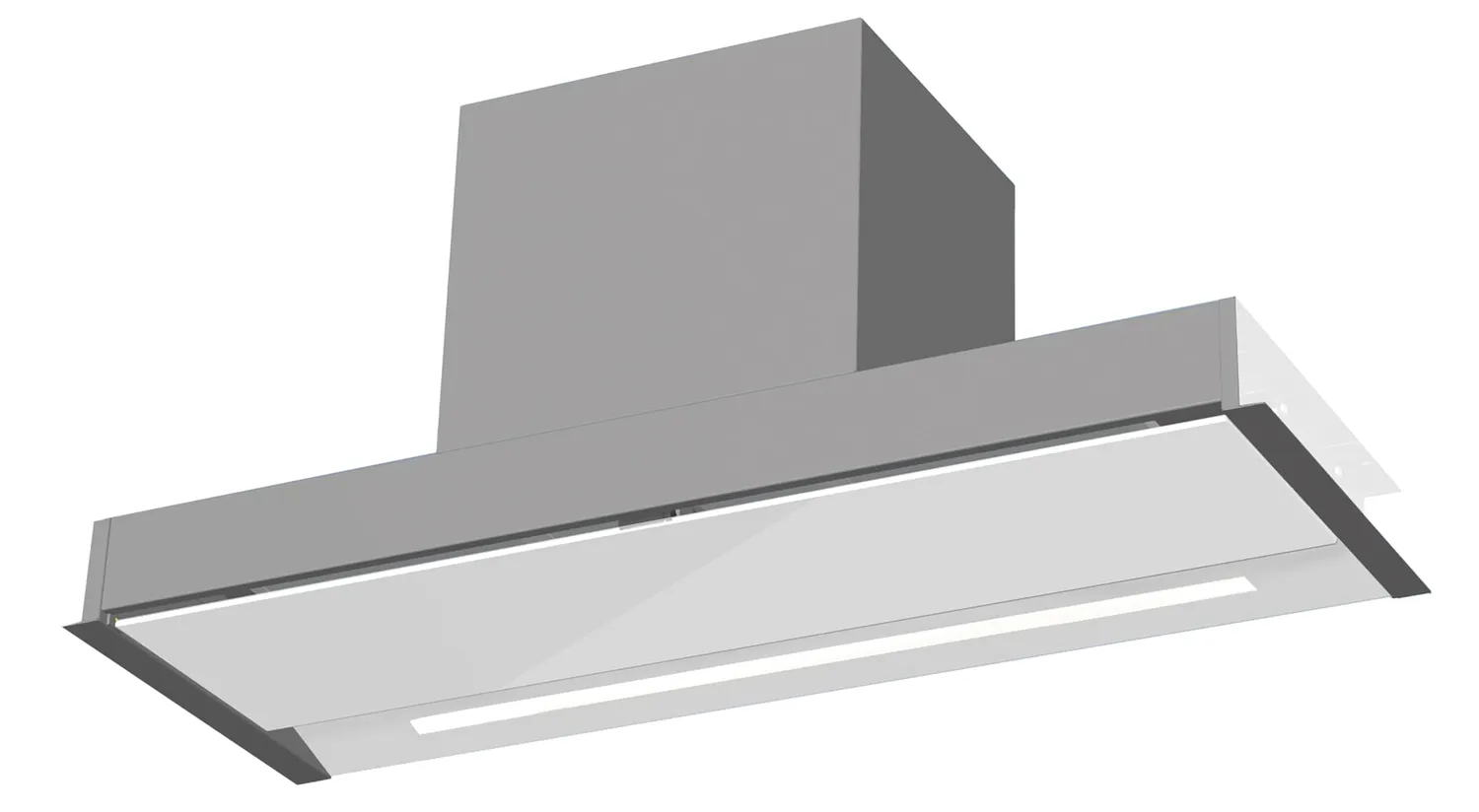 CATA TENGA 900 XGWH Einbauhaube 90 cm Weiß Glas