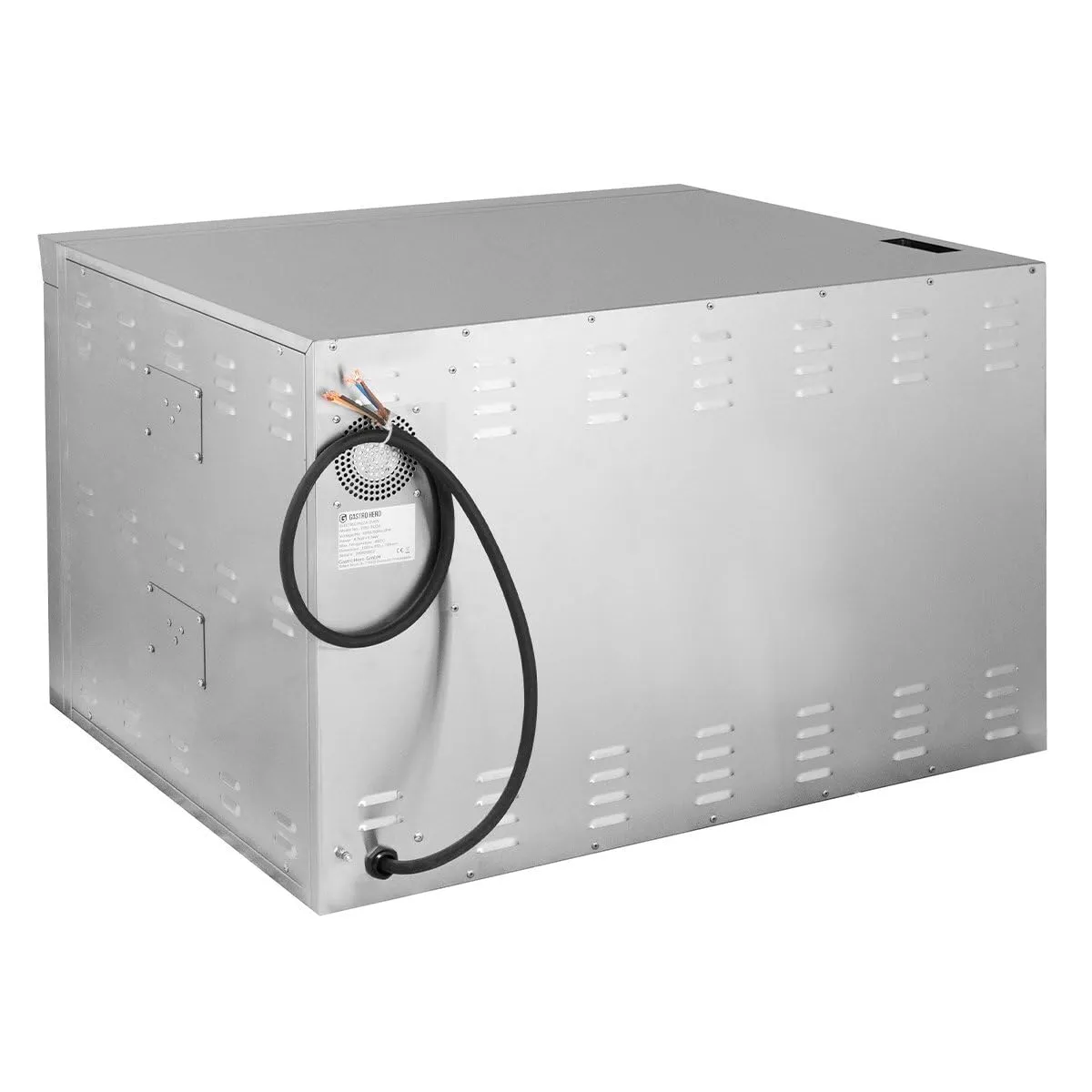 GastroHero ECO Pizzaofen 4+4x34cm Doppelkammer 450°C