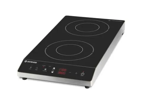 GastroHero IKE2V35 Induktionskochfeld doppelt 3500W