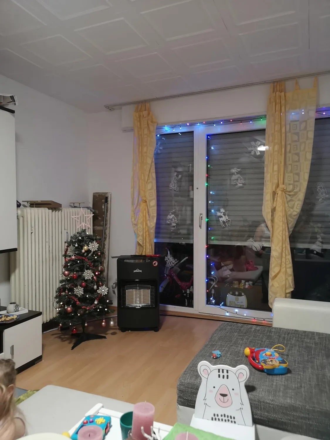 HOMELUX Gasheizung 4200 Watt Infrarot-Heizstrahler 82m³