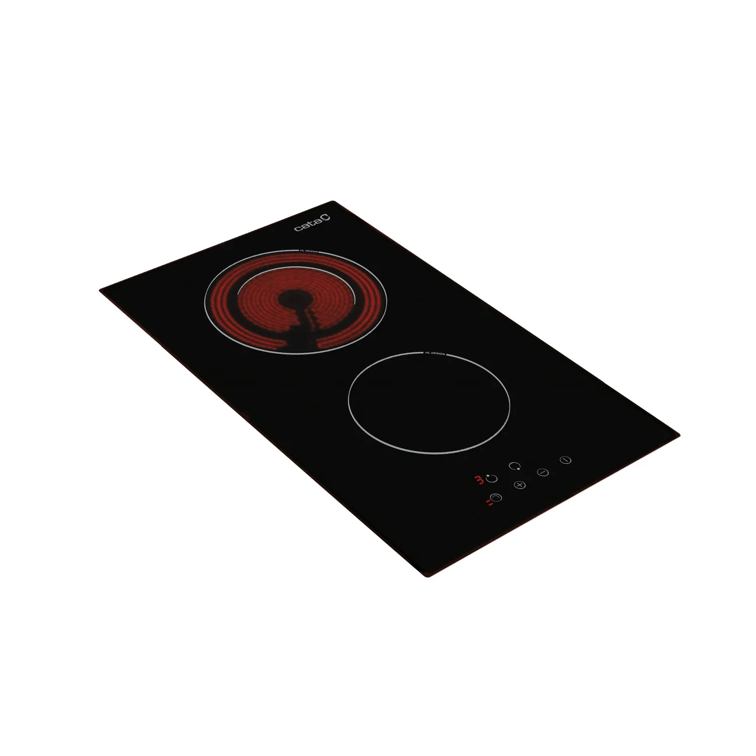CATA TD 302 Cerankochfeld 2 Zonen Touch 29 cm