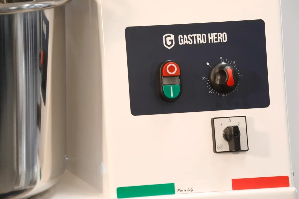 GastroHero Profi Teigknetmaschine 53 Liter 400V 2-Gang