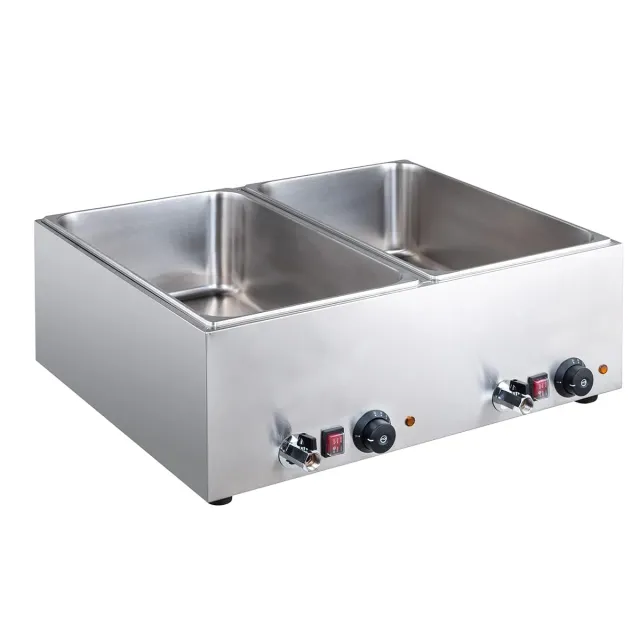 GastroHero ECO Bain-Marie 2/1 Speisenwärmer