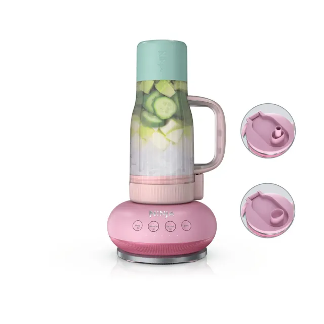 Ninja BlendBoss Mixer Pink Peppercorn 1100 W mit Reisebecher