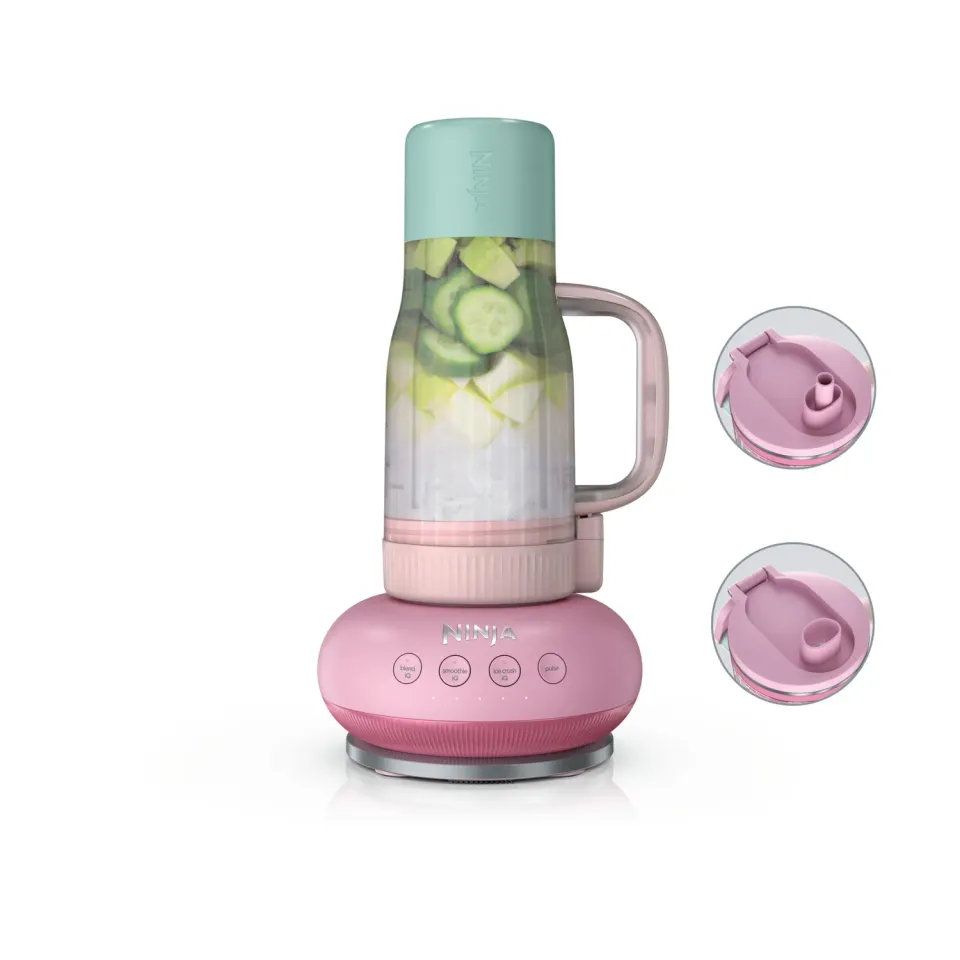 Ninja BlendBoss Mixer Pink Peppercorn 1100 W mit Reisebecher