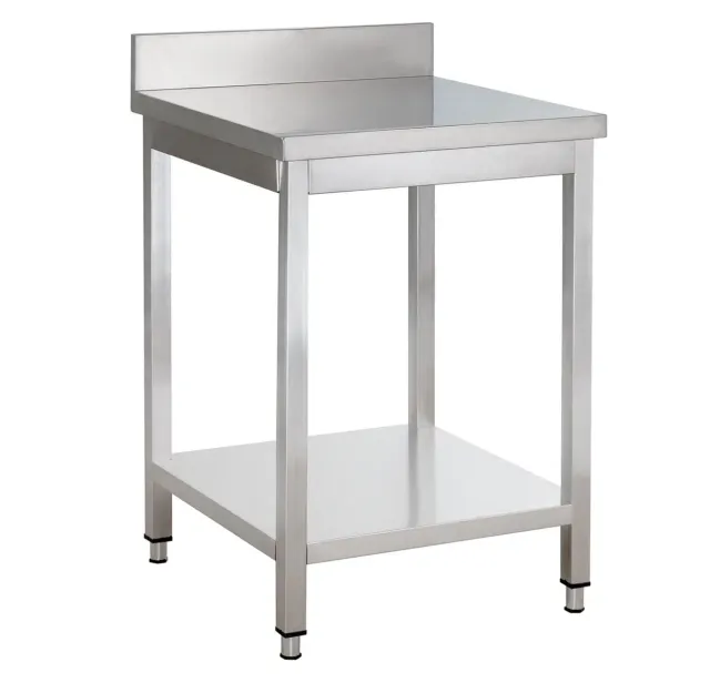 GastroHero YATS77A Arbeitstisch 70x70 cm Edelstahl