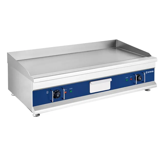 GastroHero GPE1000F Grillplatte Elektro glatt 6kW 100cm