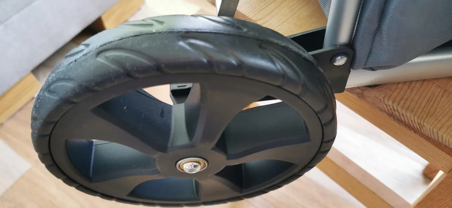 HOMELUX Einkaufstrolley 41L Trolley dunkelgrau treppengängig