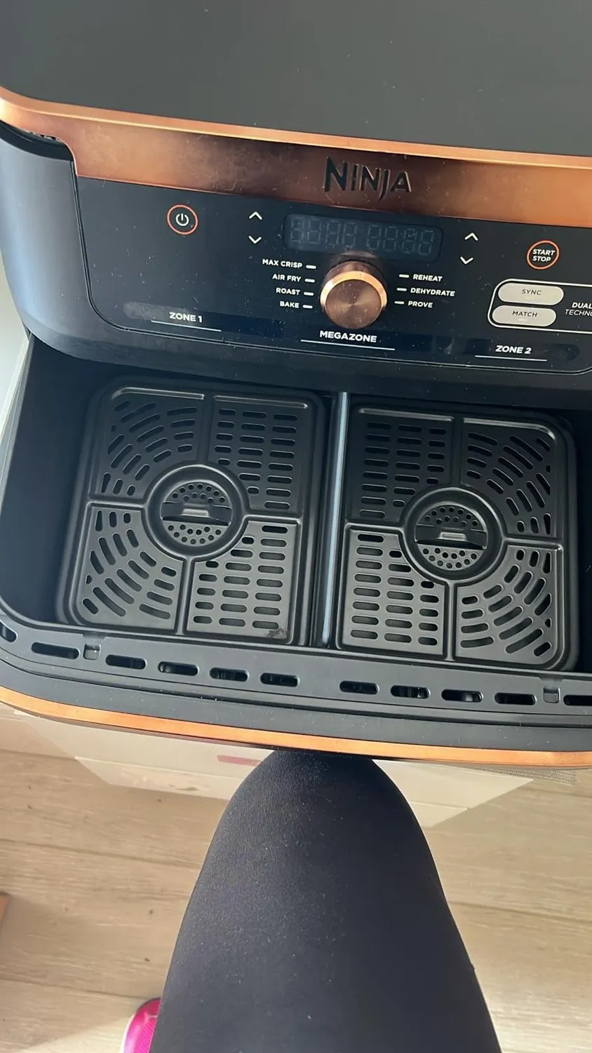 Ninja Foodi FlexDrawer Heißluftfritteuse 10,4 L Schwarz