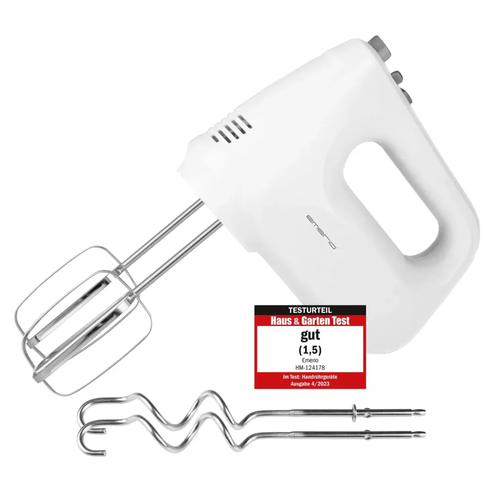 Emerio HM-124178 Handmixer 250W 6-Stufen mit Turbo