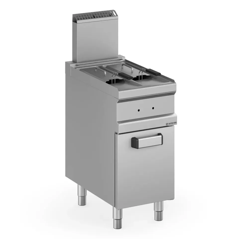 GastroHero Serie 77-40/70 Gas-Fritteuse 7+7 Liter