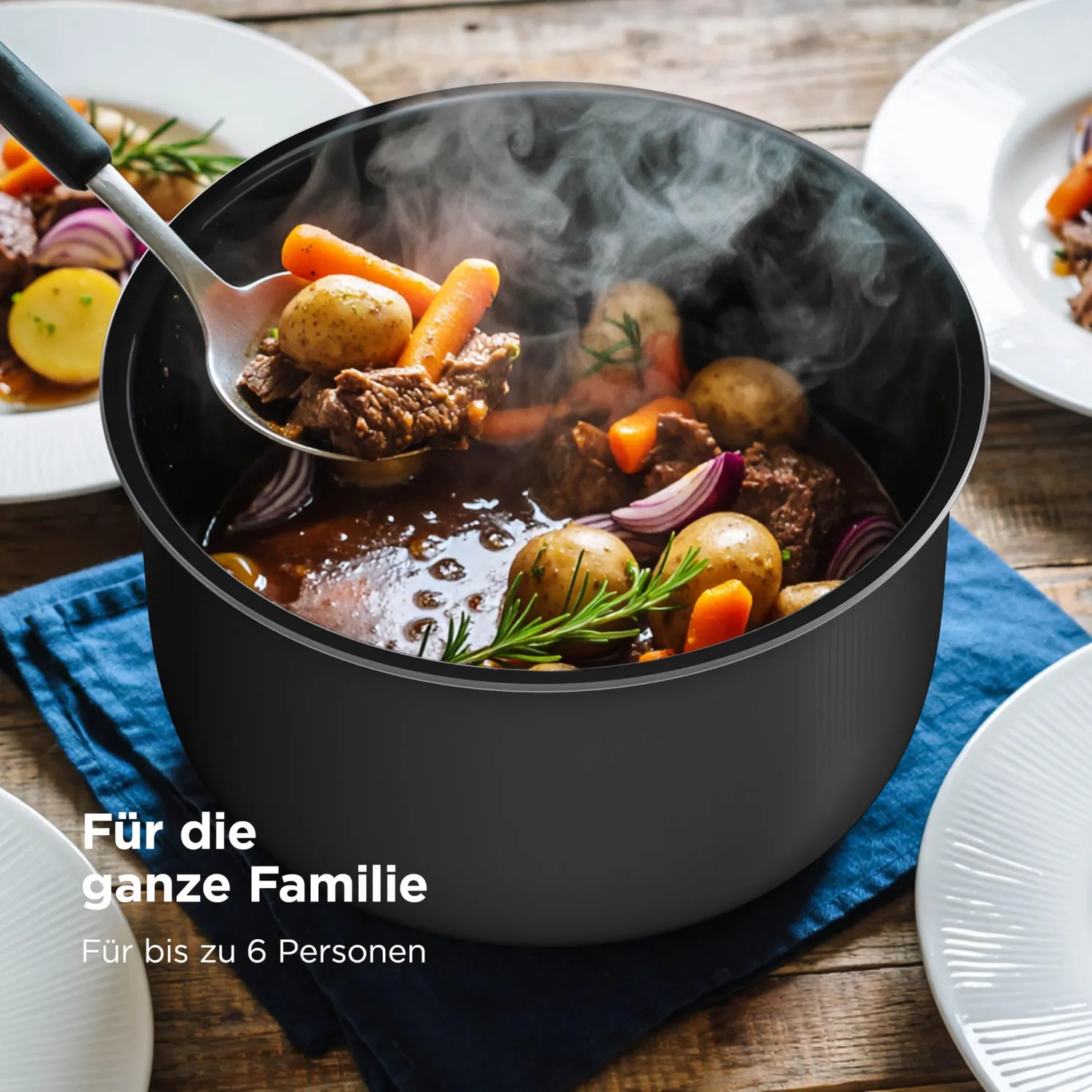 Ninja HyperHeat 9-in-1 Schnellkochtopf 6L Schwarz