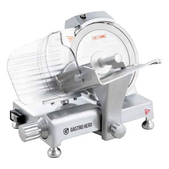GastroHero ASM ASM 220 Aufschnittmaschine 220 mm Alu