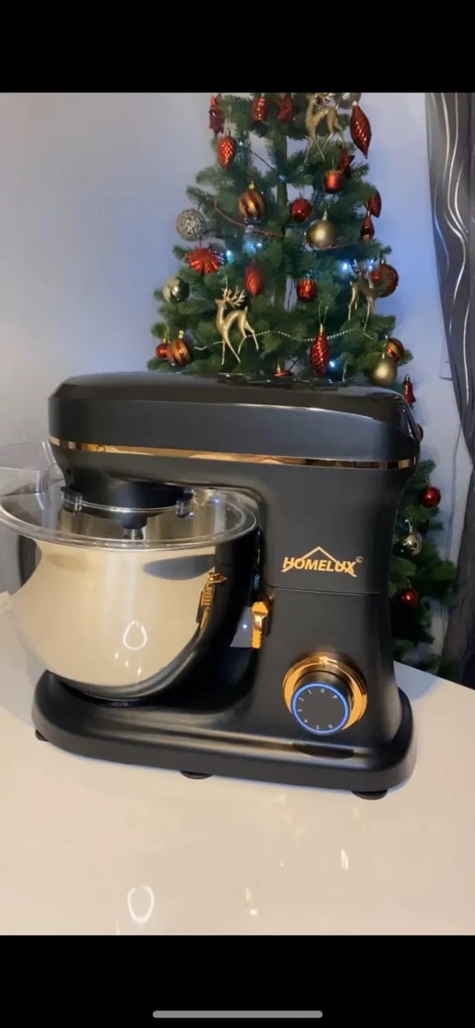 HOMELUX Küchenmaschine 1800 W 8 Liter 6-stufig