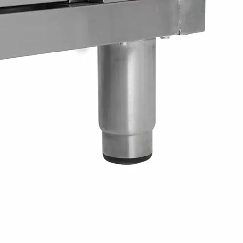 GastroHero Eco 12x6 Arbeitsschrank ohne Aufkantung Edelstahl