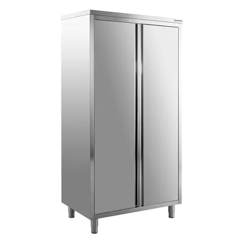 GastroHero ECO GSS-ECO10X6X20 Geschirrschrank 100cm Flügeltüren