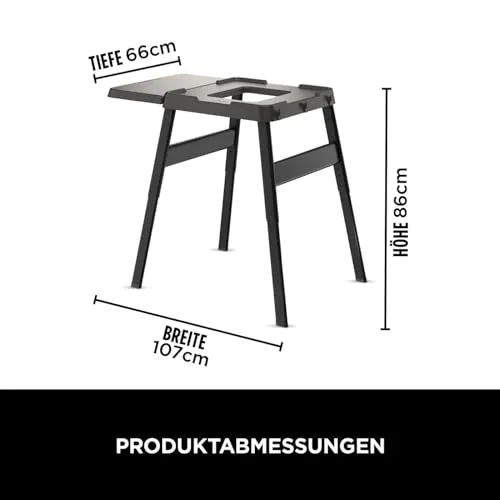 Ninja Woodfire Ständer Beistelltisch Grilltisch verstellbar