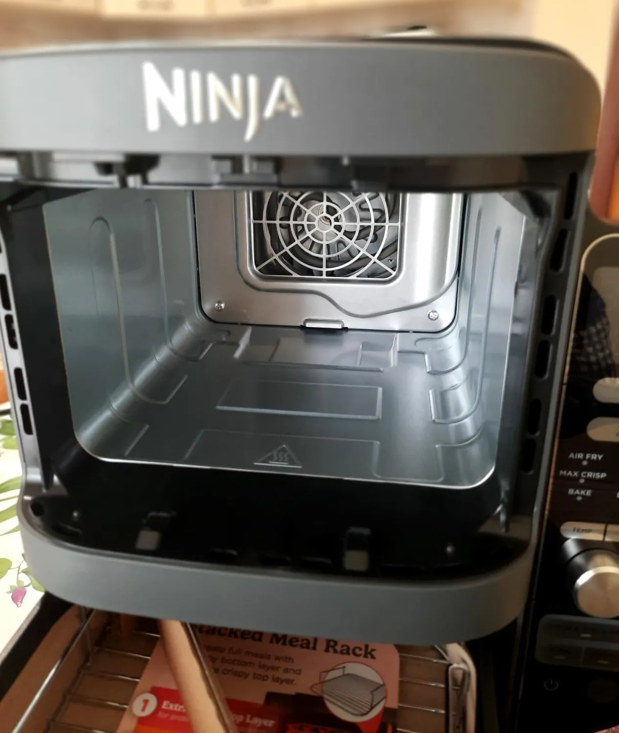 Ninja Double Stack Heißluftfritteuse 7,6L Schwarz 6 Portionen