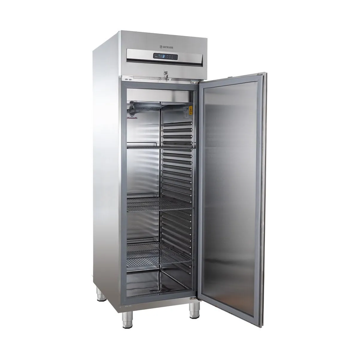 GastroHero TKSN-PROFI700 Tiefkühlschrank 610 L Edelstahl