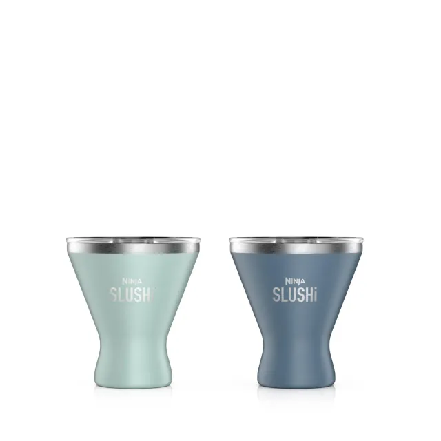 Ninja SLUSHi Cocktailbecher 2er 295 ml Mint-Blau