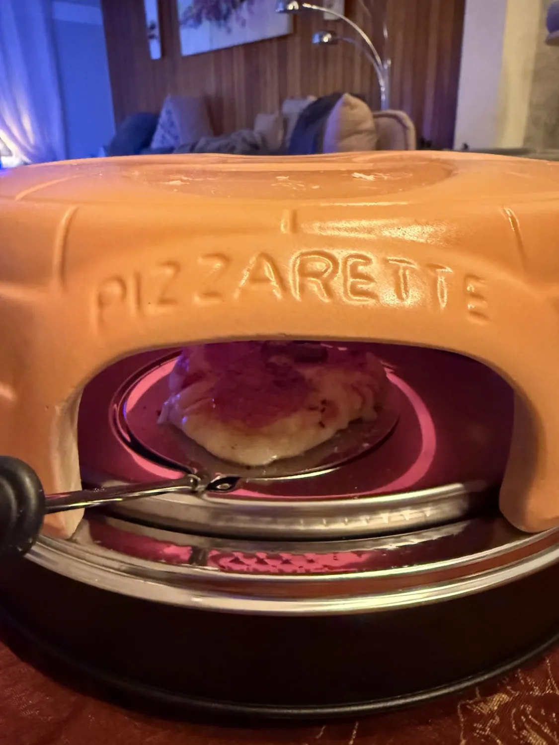 Emerio PIZZARETTE Duo PO-122250 Pizzaofen für 2 Personen Terracotta