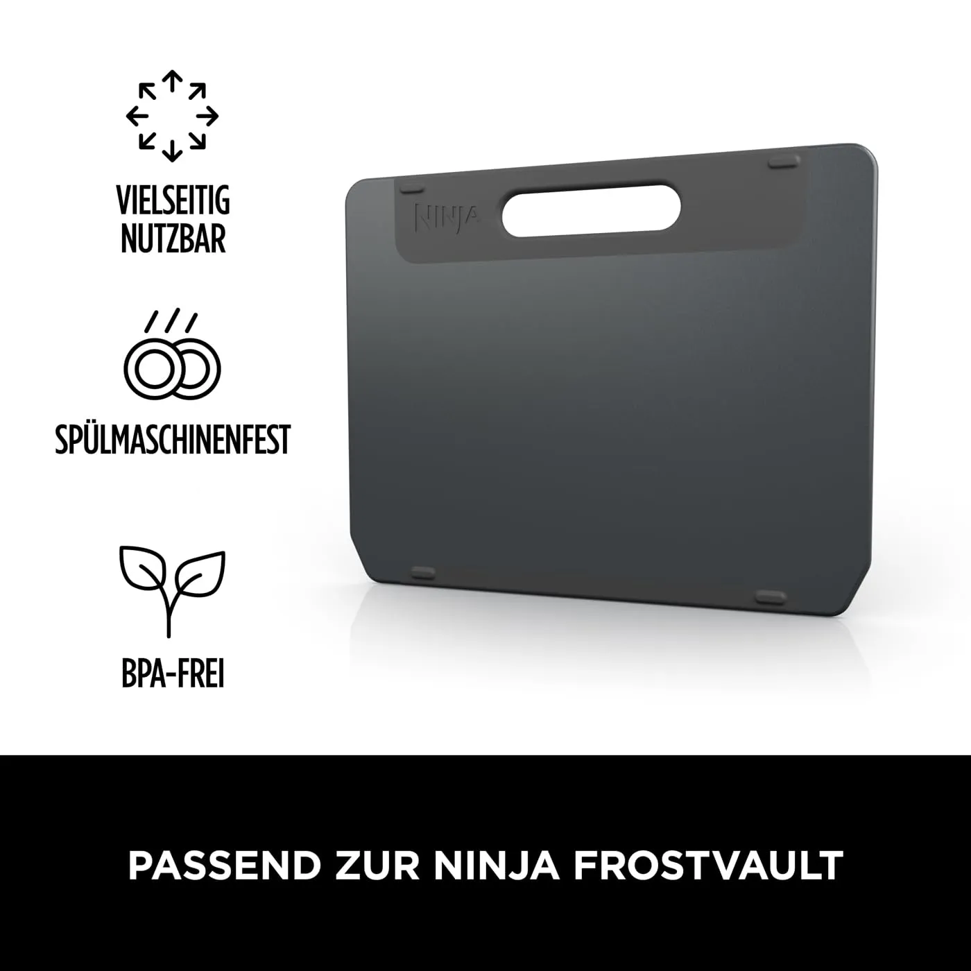 Ninja FrostVault Kühlboxeinsatz Schneidebrett Grau
