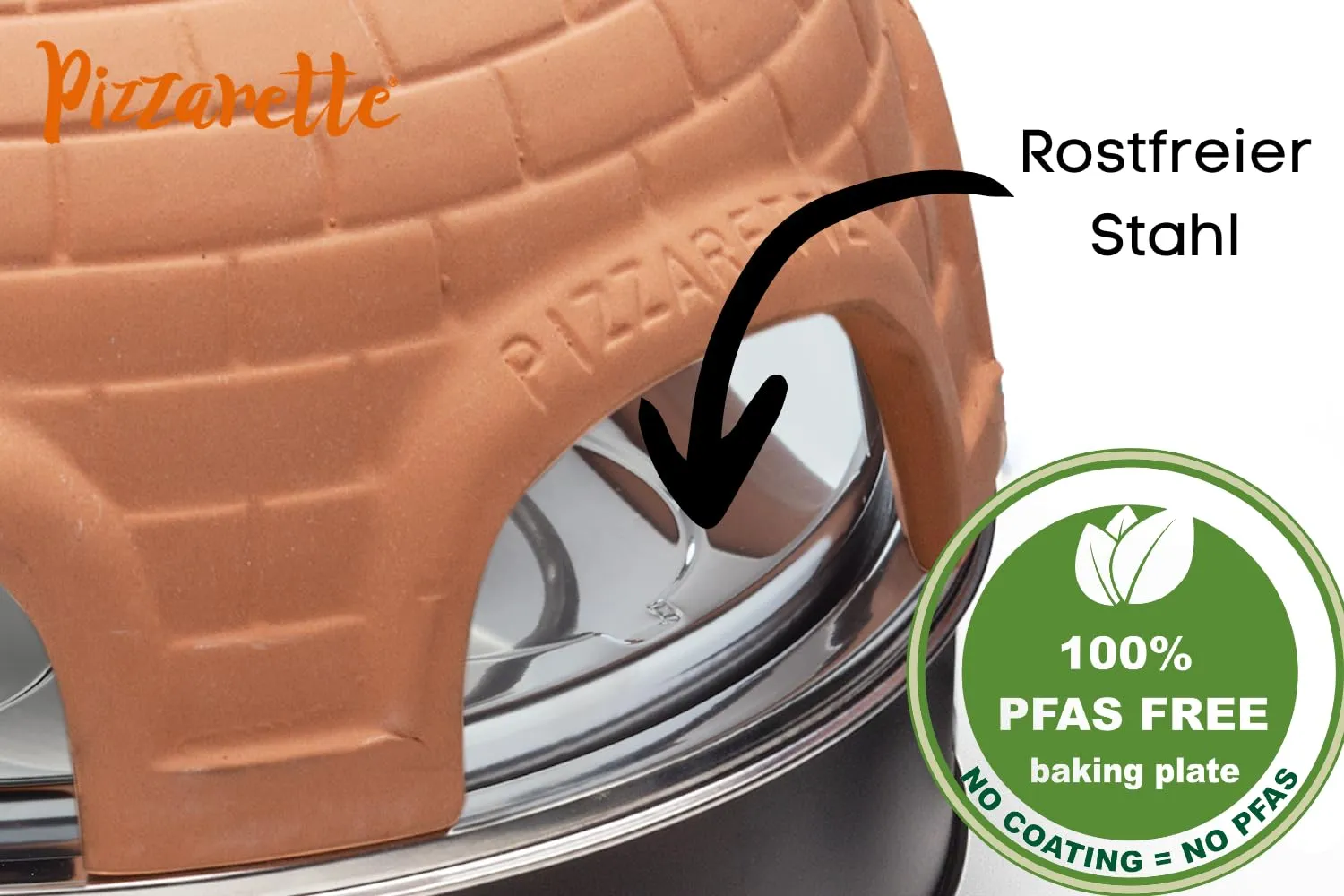 Emerio Pizzarette PO-115984 Pizzaofen 6 Personen Terracotta