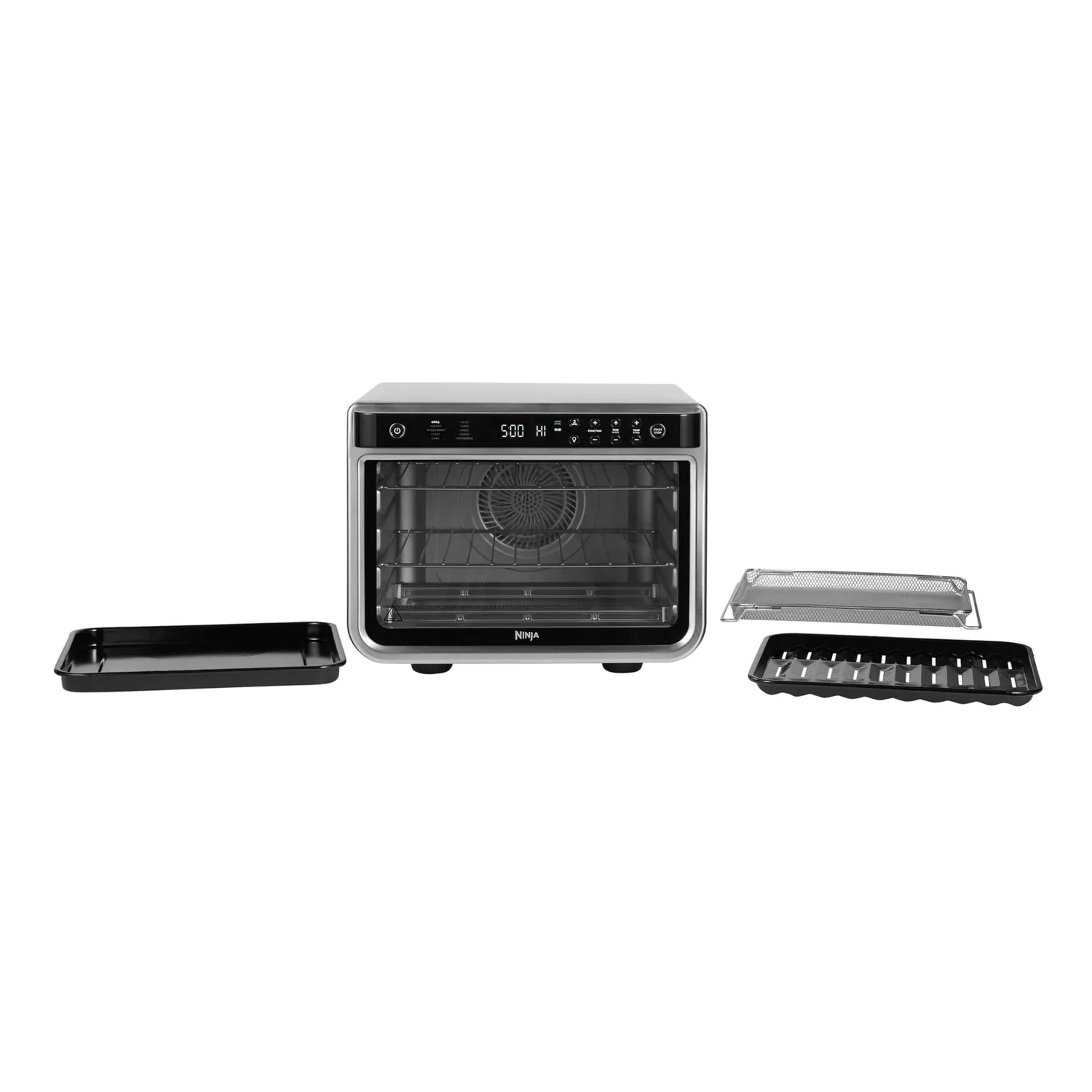 Ninja Foodi DT200EU Mini-Ofen 10-in-1 silber-schwarz