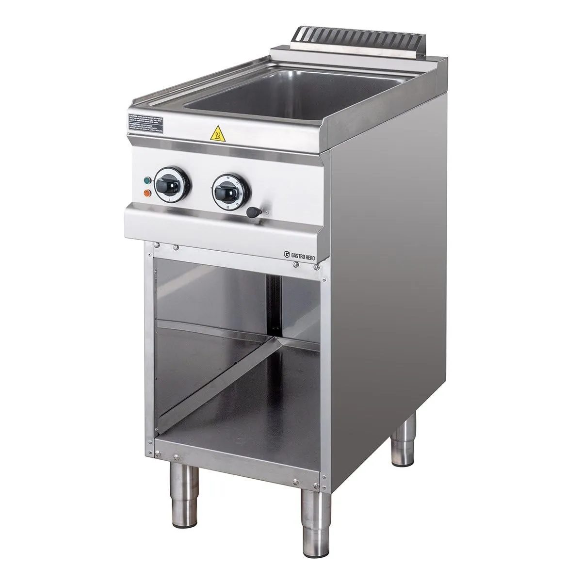 GastroHero Serie 700 D77EBMA4 Bain-Marie GN 1/1 Edelstahl