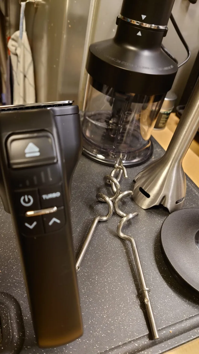 Ninja Foodi 3-in-1 Stabmixer CI100EU 850W Schwarz mit Zerkleinerer