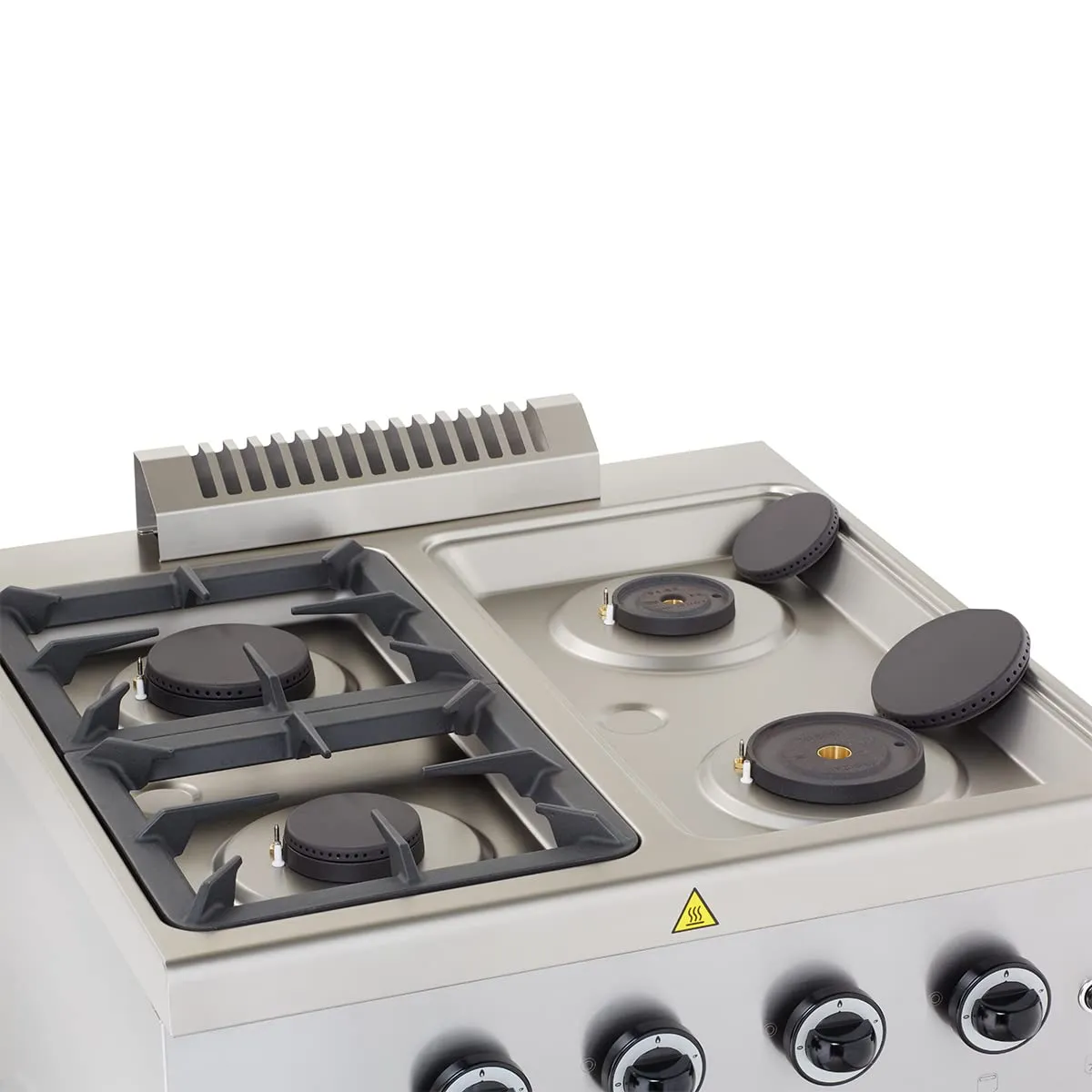 GastroHero Ecoline Plus 700 Gasherd 4-flammig 19 kW offen