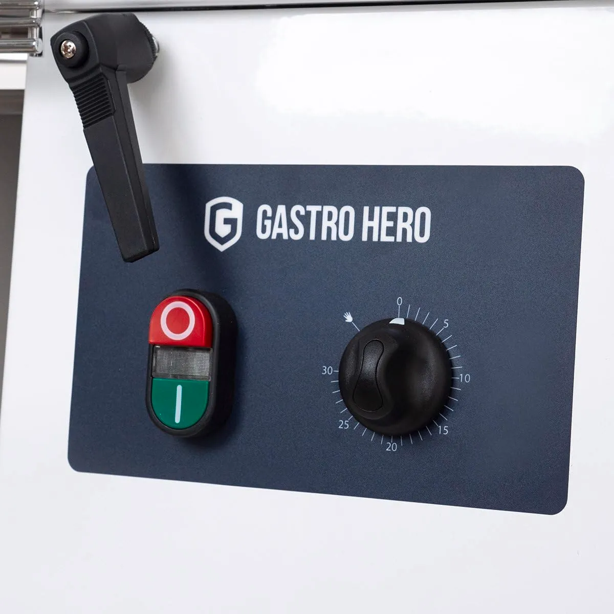 GastroHero PROFI Spiralkneter 22L 230V Rollen Kopf variabel