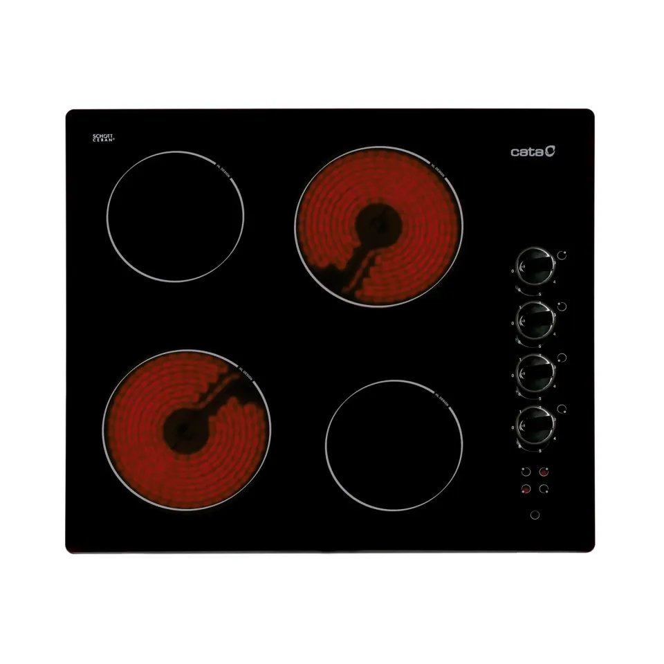Cata 604 HVI Cerankochfeld 59 cm 4 Zonen 6,5 kW
