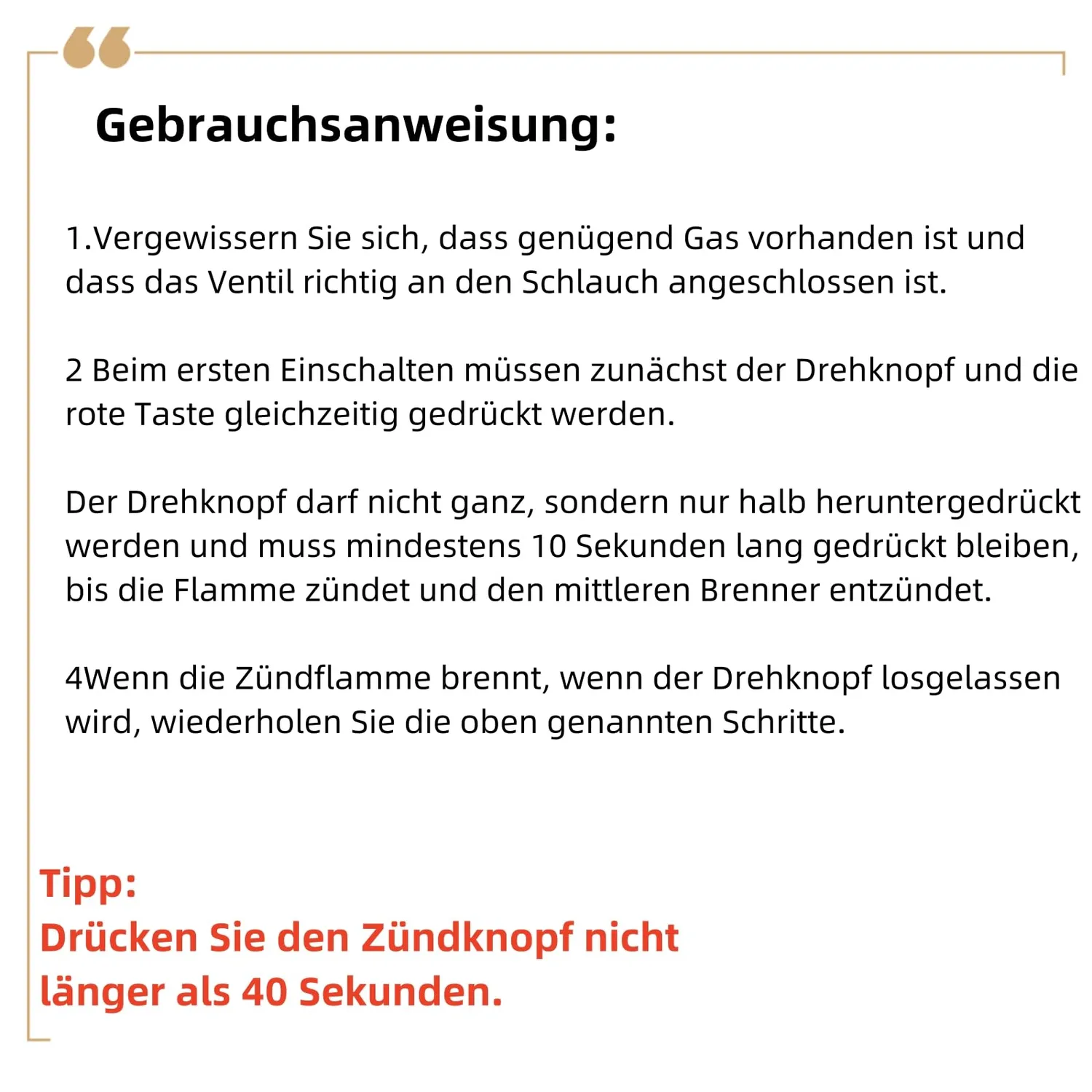 HOMELUX Gasheizung 4200 Watt Infrarot-Heizstrahler 82m³