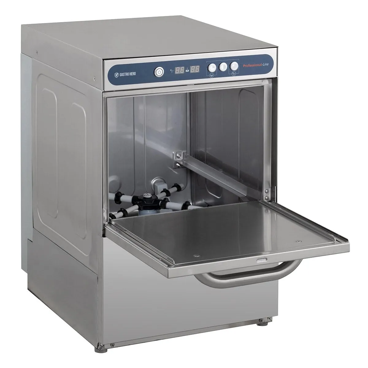 GastroHero PROFI-GLSM40SL Gläserspülmaschine 40x40 230V Edelstahl