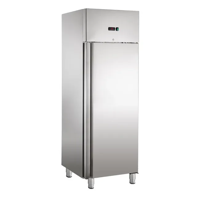 GastroHero SNACKH400TN Kühlschrank 429 L Edelstahl